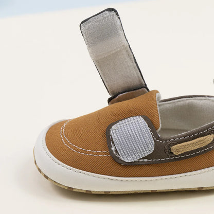 Newborn Baby Shoes Unisex Classic Canvas Casual Sneakers Fashion Versatile Sports Style Toddler Cotton Sole Comfortable Shoes