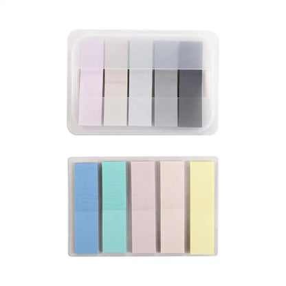 Stationery School Office Supplies Hand Account Notes Bookmark Marker Notepad Sticky Note Sticky Labels Index Memo Pad