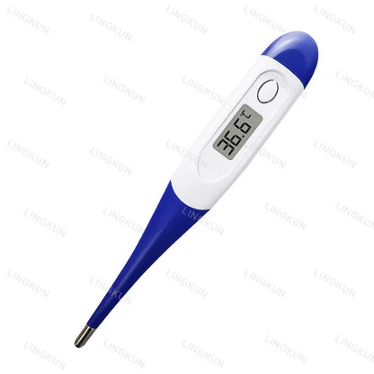 Household Adults Children Thermometers for Fever Thermometer Electronic Soft Head Digital Oral Armpit Temperature Measurement