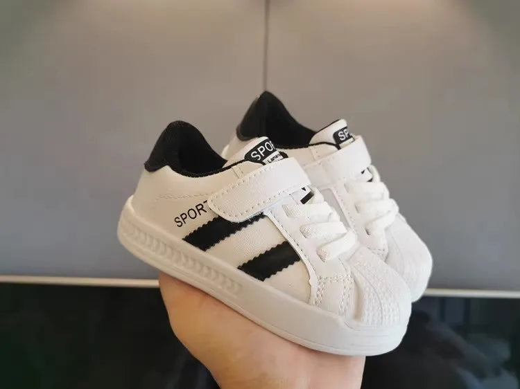 Children's Sneakers Kids Fashion Design Non-slip Casual Shoes Boys Girls Hook Breathable Sneakers Toddler Outdoor Shoes