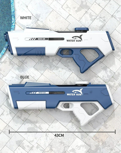 Summer Outdoor ToyChildren Automatic Water Absorption Electric Water Gun Toys Hand Self-integration High-pressure Watergun
