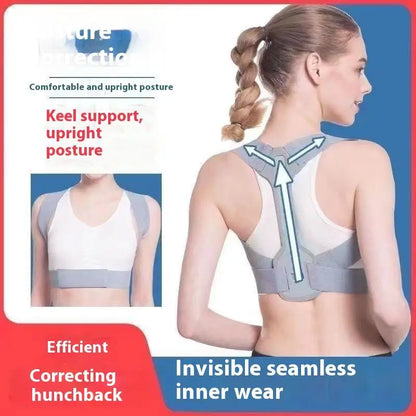 Invisibility Breathable Posture Corrector Belt Adjustable Rectify Posture Back Support Belt Back Neck Brace Posture Training