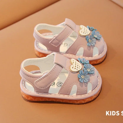 Baby Shoes Summer New Baby Calling Shoe Soft soled  Baby Girl Sandals Anti slip Girl Shoe Children sandals