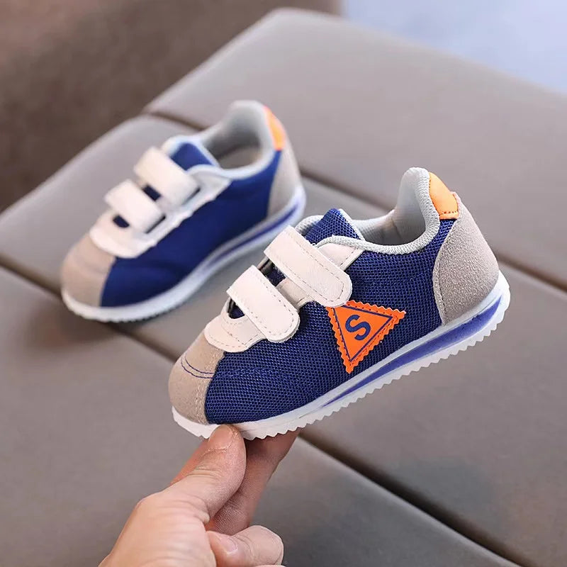 New Kids Shoes for Boys Girls Baby Toddler Sneakers Fashion Boutique Breathable Little Children Sports Shoes
