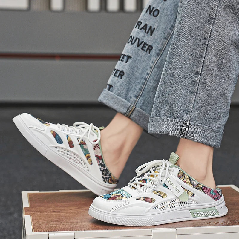 Leisure Simple Slippers Thick Bottom Wear-resistant Shoes Fashionable Summer