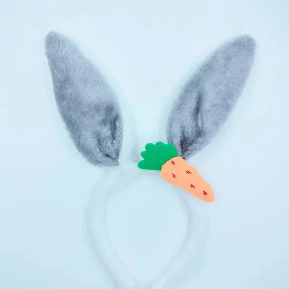 Easter Headband Cartoon-Inspired Party Props Hairband Lolita Cosplay Headwear Playful Rabbit Ear Headband For Themed Parties