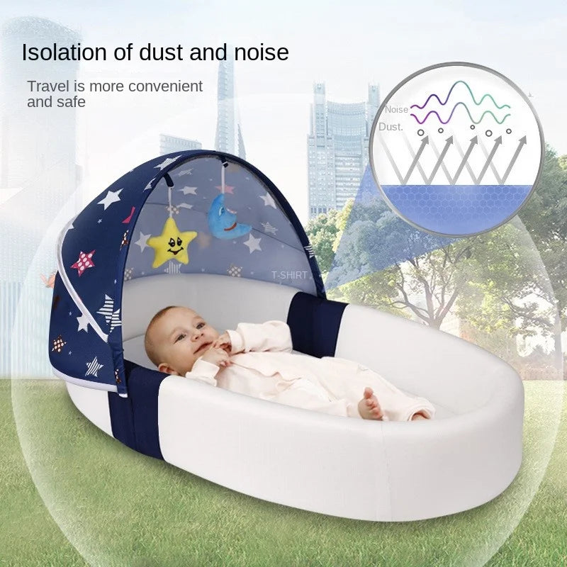 Lazychild Baby Bed In Bed Foldable Portable Newborn Sleeper Bionic Bb Bed Bed Anti Pressure Portable Cot Cunas Para El Bebe