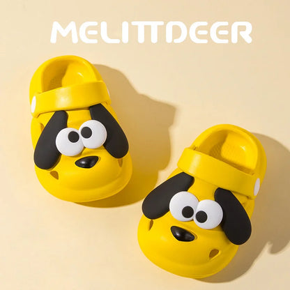 Boys' Summer Sandals - Comfortable Soft-Bottom Outdoor and Home Slippers for Kids, Quick-Dry and Breathable