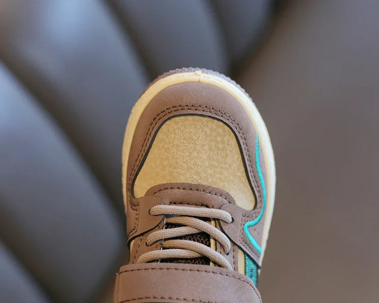 Children Casual Shoes for Boys Breathable Sneaker Antumn Winter Kids High Top Children's Board ShoesStudents School Shoe