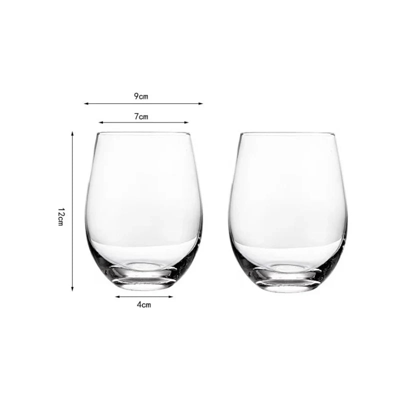 Whiskey Glass Clear Whiskey Bar Cocktail Glasses Drinking Glasses Scotch Liquor Barware Beer Milk Shake Juice Latte Cup