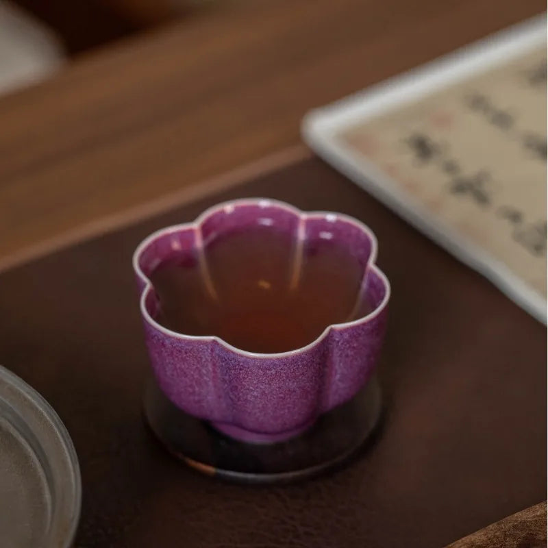 5 Famous Kilns Master Cup Tea Cup Set Kung Fu Tea Ware Tea Bowl Gift Box Home Ceramic Tea Tasting Cup Souvenir