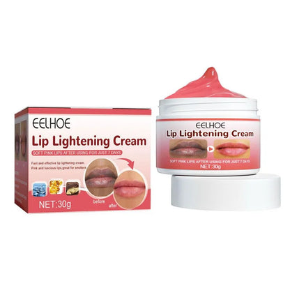 Lip Lightening For Dark Lips Healthy Organic Lip Lightening Cream Balm For Soft Pink Lips 30g Lip Balm For Brightening Dark Lips