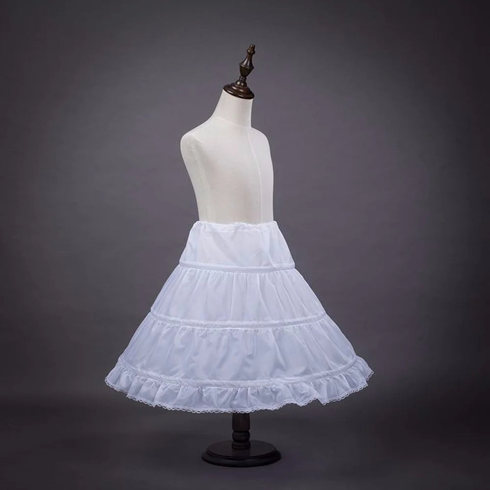 A Line Girl Lace Appliques Princess Wedding Party Flower Girls Dresses Vintage Gown With Bow Kids First Communion Ball Gown