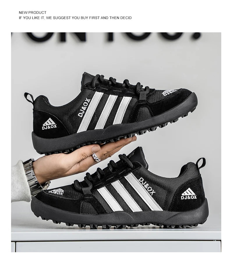 Men's Shoes Fashion Versatile Breathable Board Shoes Thick soled Trendy Casual Shoes ( Available )