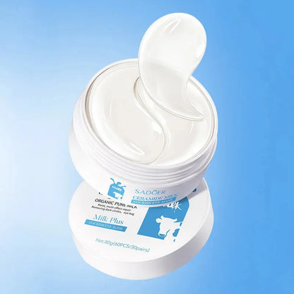 Milk Crystal Collagen Eye Mask Firming Anti Dark Circles Remove Eyes Bags Moisturizing Eye Patches Eyes Skin Care