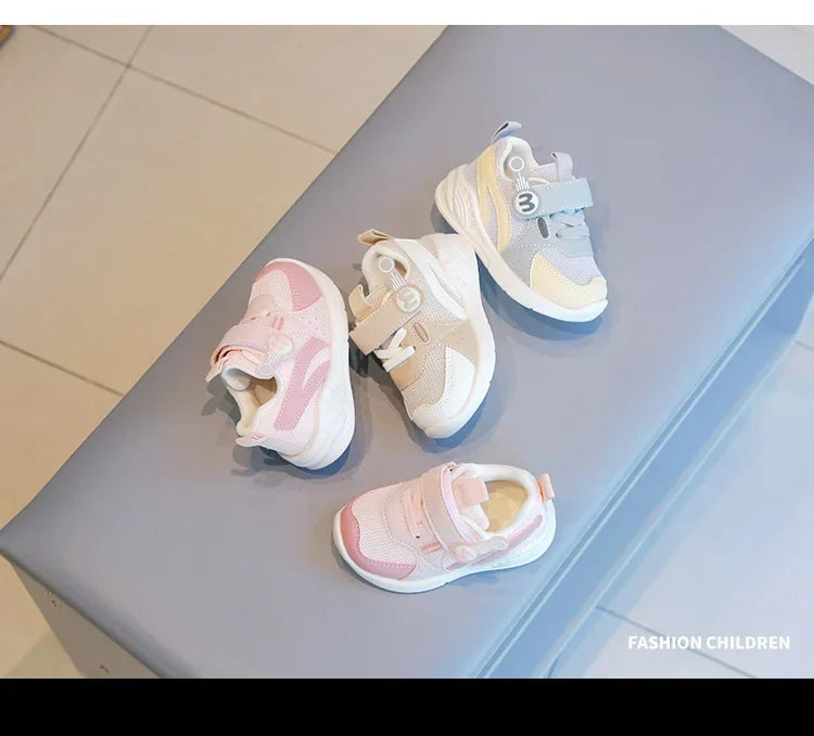 Baby Casual Shoes Toddler Sneakers Infant Newborn Outdoor First Walkers Breathable Anti-slip Baby Boy Girl Sport Shoes