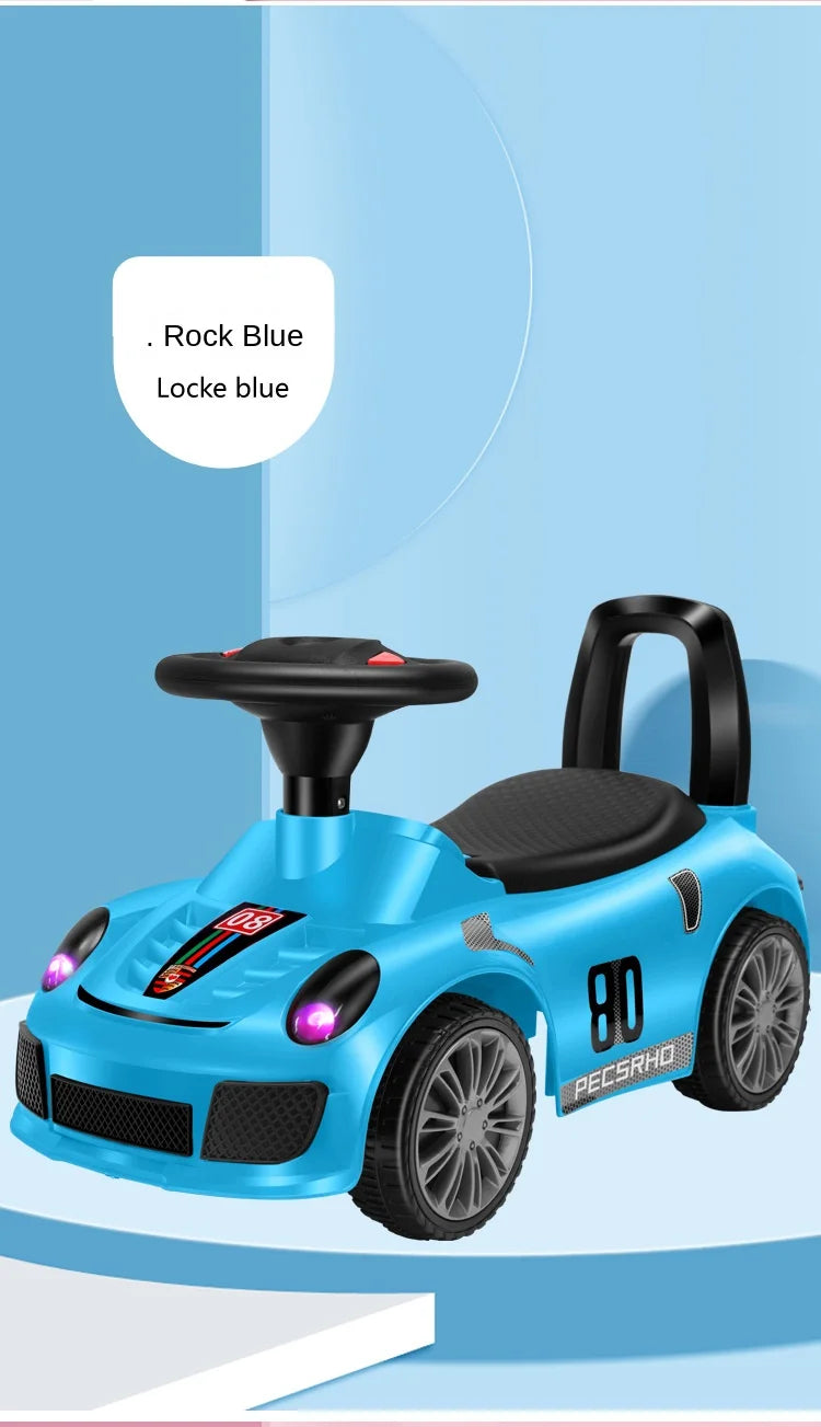 LazyChild 1-3 Years Old Children's Twisting Car Yo Car Sliding Anti-rollover Children's Car Baby Toy Driver Pushes The Slide Car