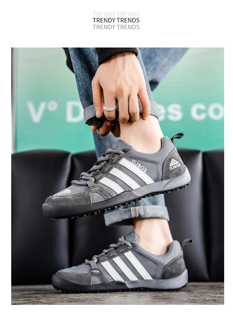 Men's Shoes Fashion Versatile Breathable Board Shoes Thick soled Trendy Casual Shoes ( Available )