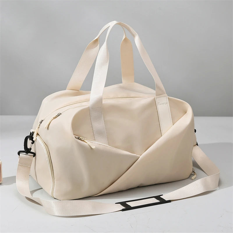 Large capacity leisure travel bag, short distance business travel handbag, lightweight and simple luggage bag, fitness bag