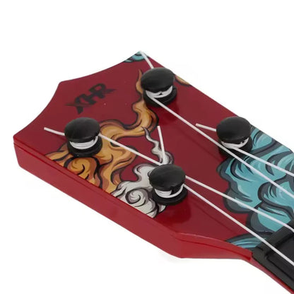 Children Guitar Toy Can Be Used To Play Elementary Instruments With Paddles Simulating Yukrili Music Toys