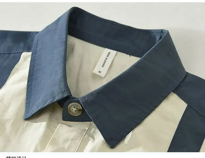 Short-sleeved Men's Versatile Casual and Fashionable Loose and Handsome Shirt(AVailable)
