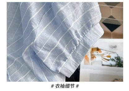 Girls' Western style loose fitting shirt new children's off shoulder top T-shirt fake two-piece top