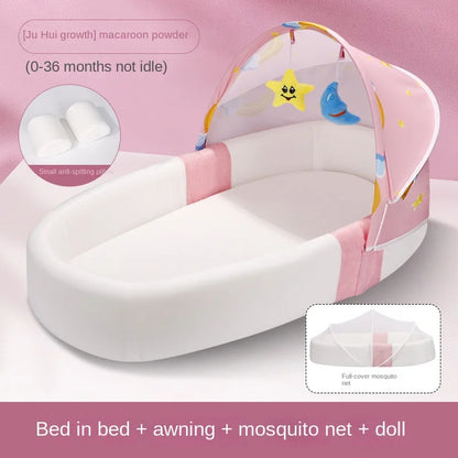 Lazychild Baby Bed In Bed Foldable Portable Newborn Sleeper Bionic Bb Bed Bed Anti Pressure Portable Cot Cunas Para El Bebe