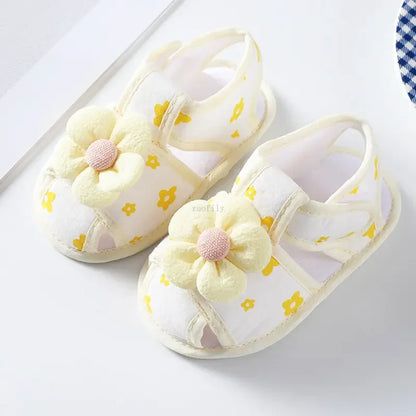 Newborn Infant Baby Girl Princess Bowknot Sandal Sneakers Toddler Soft Crib Walkers Casual Shoes