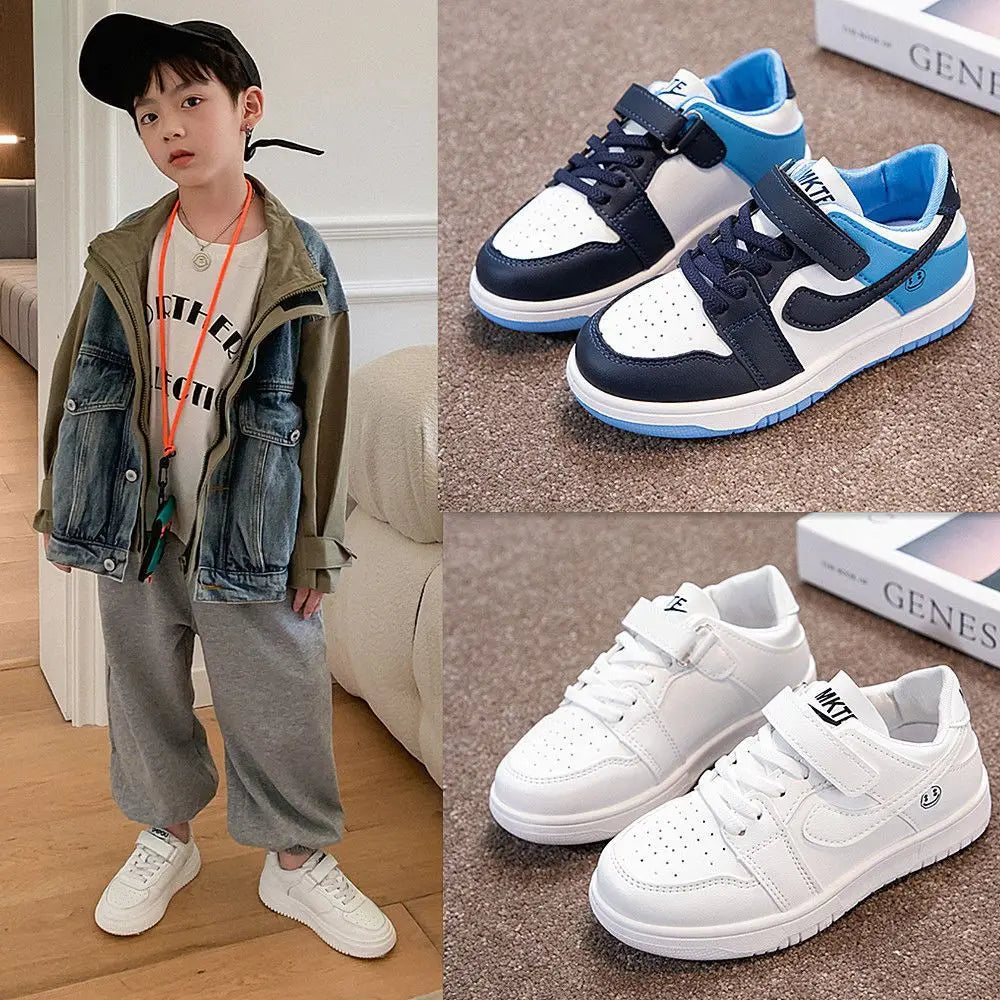 Fashion High Top Kids Sneakers Casual Shoes Boys & Girls Running Shoes Outdoor Walking Breathable Comfortable School Shoes