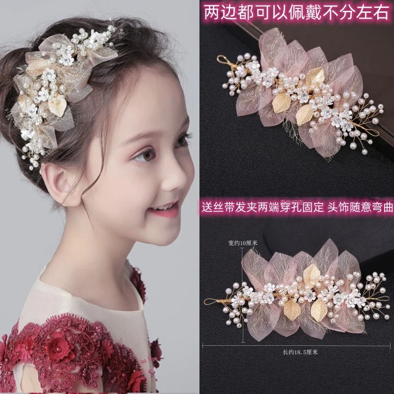Vintage Pearl Hair Clip for Qipao, Retro Shanghai Style Barrettes, Elegant Hairpin
