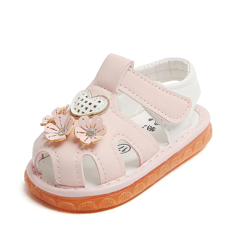 Baby Shoes Summer New Baby Calling Shoe Soft soled  Baby Girl Sandals Anti slip Girl Shoe Children sandals