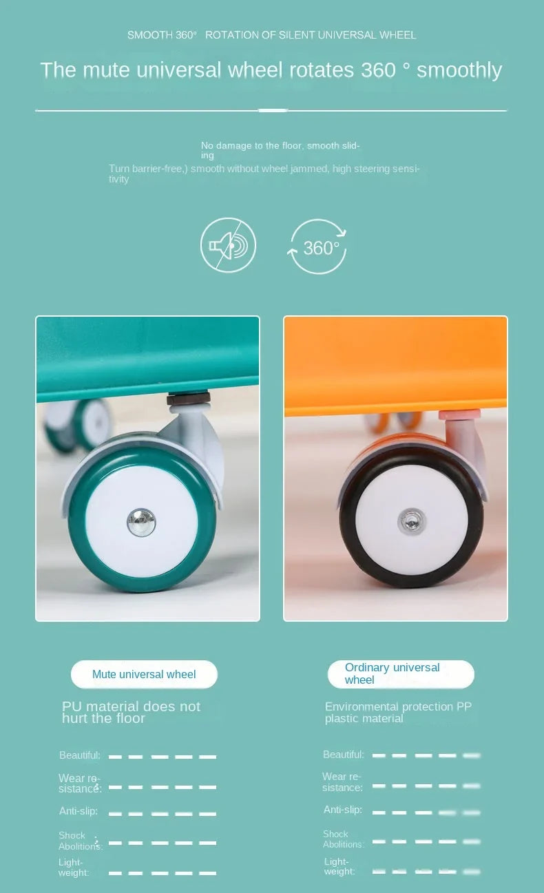 Lazychild Baby Walker 8-gear Adjustable Multi-function Anti-O-leg Anti-rollover Folding Baby Starting Car 5-18 Months Hot New