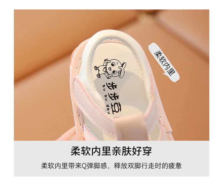 Baby Shoes Summer New Baby Calling Shoe Soft soled  Baby Girl Sandals Anti slip Girl Shoe Children sandals