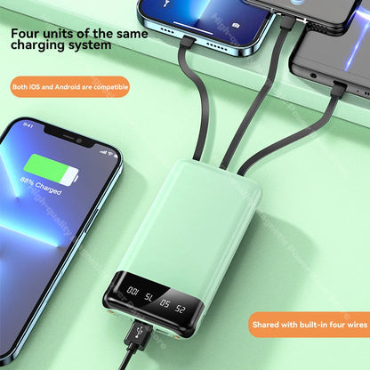New 50000mAh High-capacity Portable Power Bank for Charging Smartphones and Digital Electronic Devices For Holidays and Travels