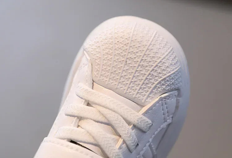 Kids Casual Shoes Sneakers Boys Sport Breathable Tennis Sneaker Baby Children Girls Shoes Spring Fashion White Flat Running Shoe