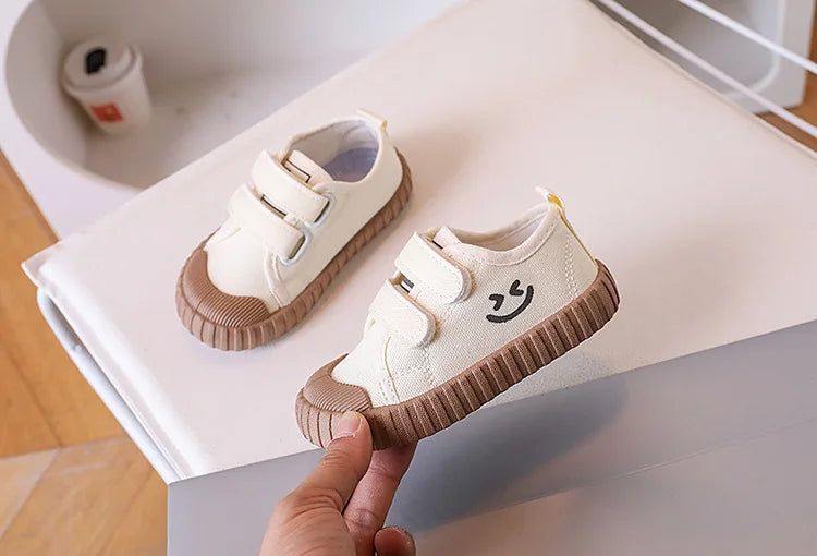 Children's Casual Shoes Boys Girls Baby Sneakers Breathable Soft Non-slip Comfortable Boys Girls Toddler Canvas Shoes Kids Shoes