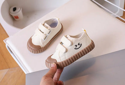 Children's Casual Shoes Boys Girls Baby Sneakers Breathable Soft Non-slip Comfortable Boys Girls Toddler Canvas Shoes Kids Shoes
