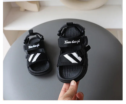 Girls Beach Sandals Summer Baby Sport Sandals Boys Net Cloth Kids Sneakers  Comfortable Canvas Water Shoes Kids