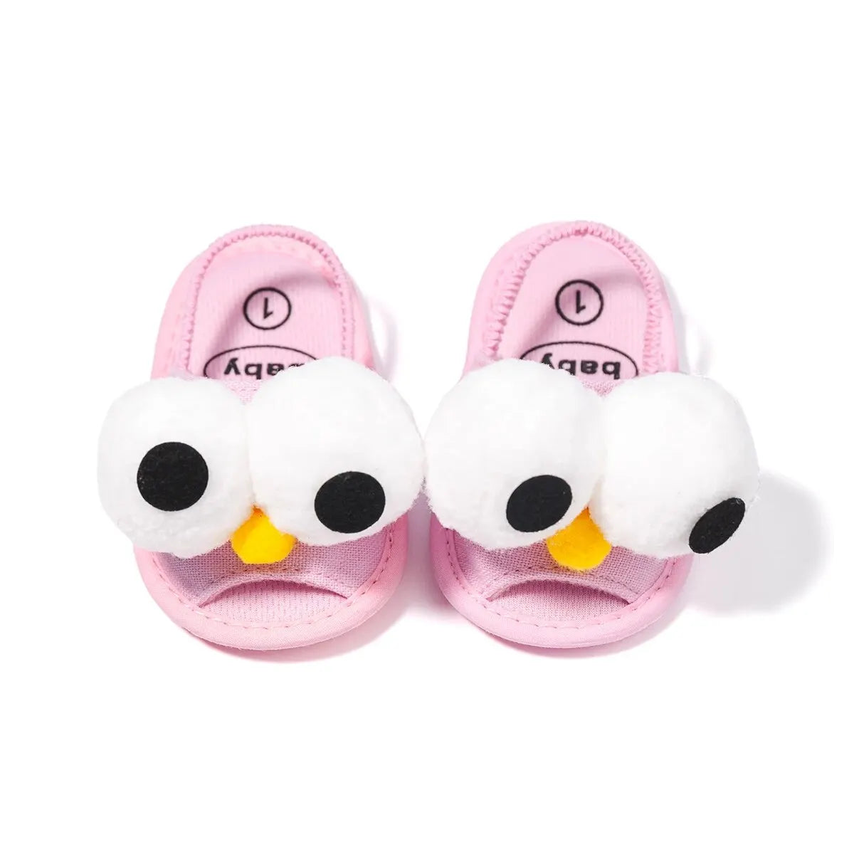 Baby Boy Girl Shoes Fluff Baby Girl Slipper Animals Flower Anti-Slip First Walkers Crib Shoes