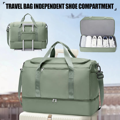 Travel Bags for Luggage Handbag Large Capacity Tote Bag Airport Carry-On Luggage, Business Trip & Vacation Bag for Women/Men