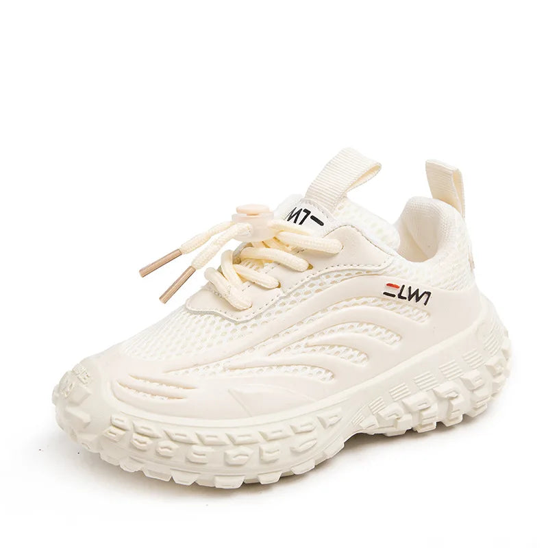 Breathable Mesh Kids Girls And Boys Casual Shoes Rubber Sole Summer Autumn Toddlers Tennis 3-6y