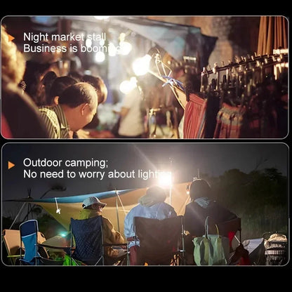 Outdoor Solar Lantern Waterproof Design Dual Light Modes Portable Lightweight Long Runtime Solar Powered Camping Emergency Light