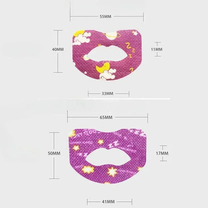Children Anti-Snoring Stickers Mouth Correction Orthosis Tape Adult Night Sleep Lip Nose Breathing Improving Patch