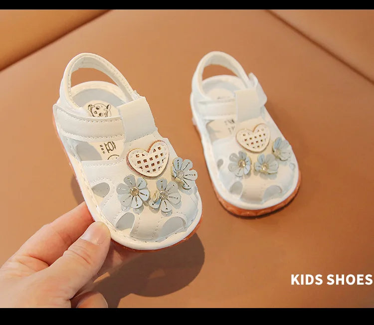 Baby Shoes Summer New Baby Calling Shoe Soft soled  Baby Girl Sandals Anti slip Girl Shoe Children sandals