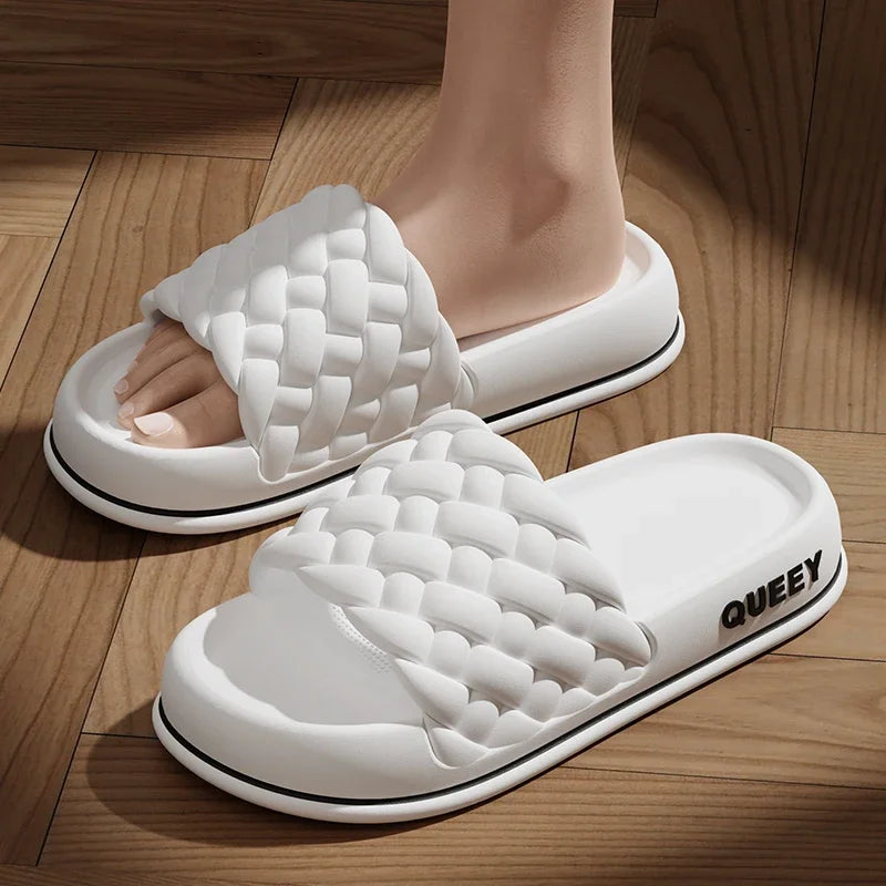 Women Cloud Sandals Bangladesh - Anti-Slip Thick Sole Summer Slippers for Women