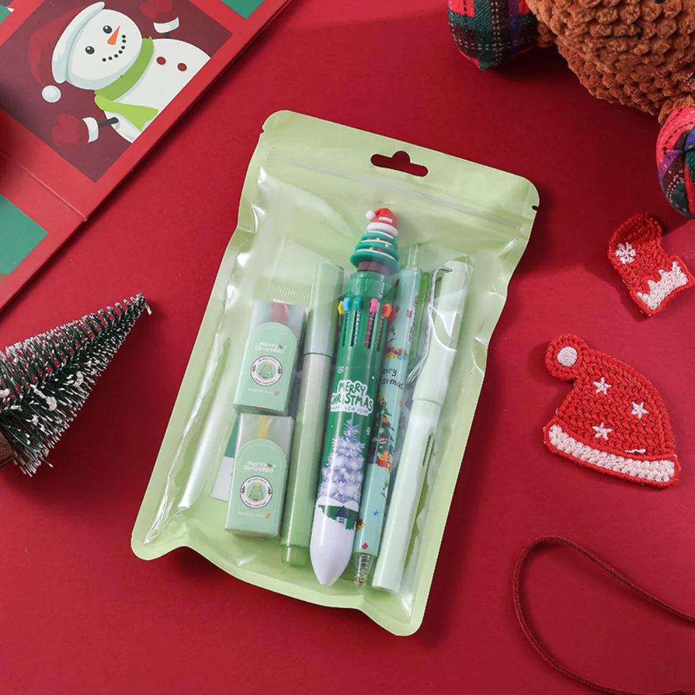 Capybara Stationery Set For Kids Gift Pens Stickers Utility Knife Stationery Gift Box Back To School Learning Birthday Gift