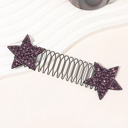 Camellia Hair Comb Invisible Bangs Hair Clip Tidy Artifact Hair pin Girls Hairpin Women Tools Fixed Inser Comb Hair Accessories