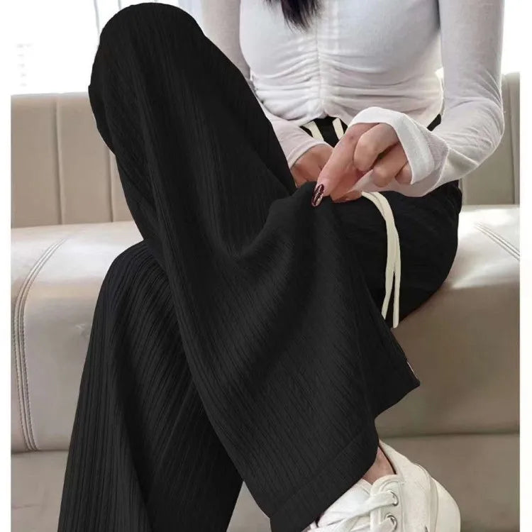 Women's Pencil Pants Jogger Sweatpants Thin Material Seven/Nine Points Length Boting Trousers for Spring Season (Available)