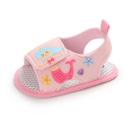 Fashionable Baby Girl Shoes Cute Classic Pink Theme Casual Flat Shoes Soft Sole Comfortable Lightweight Walking Shoes