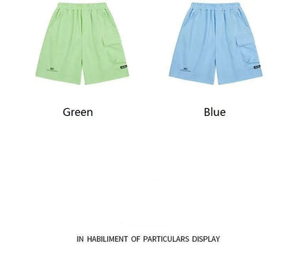 Summer Casual Boys Cotton Loose Alphabet T-shirt Tops+Short Pants Set School Kids Tracksuit Children 2-Piece Outfit Suit 2-14Yrs